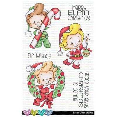 C.C. Designs Clear Stamps - Elves